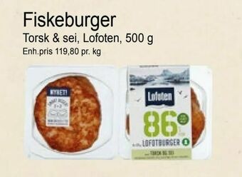 Joker Fiskeburger tilbud