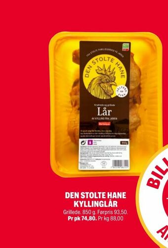 Coop Extra Den stolte hane kyllinglår tilbud