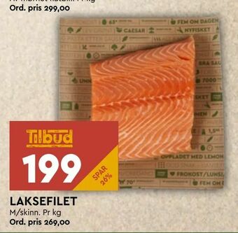 Coop Mega Laksefilet tilbud