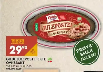 Coop Mega Gilde julepostei ekte ovnsbakt tilbud