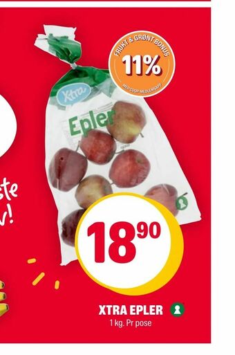 Coop Extra Xtra epler tilbud