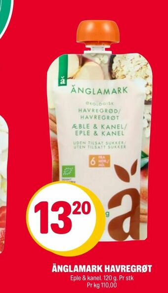 Coop Extra Änglamark havregrøt tilbud