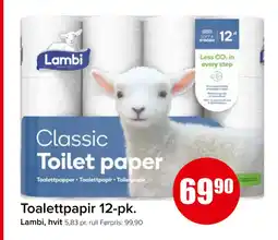 Spar Toalettpapir 12-pk tilbud