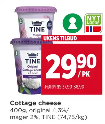 Meny Cottage cheese tilbud