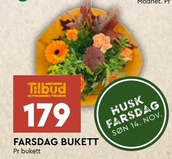 Coop Mega Farsdag bukett tilbud