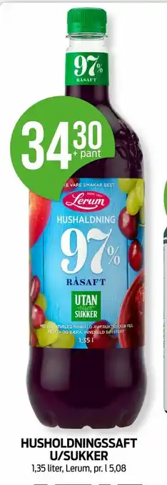 Kiwi Husholdningssaft u/sukker tilbud