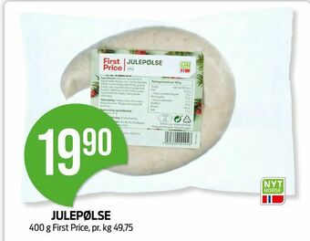 Kiwi Julepølse tilbud