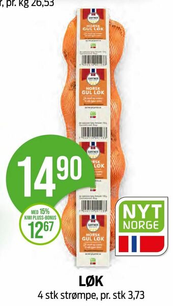 Kiwi Løk tilbud