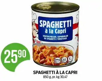 Kiwi Spaghetti à la capri tilbud