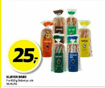 Bunnpris Kløver brød tilbud