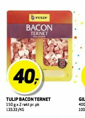 Bunnpris Tulip bacon ternet tilbud