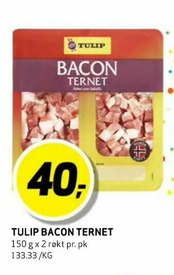 Bunnpris Tulip bacon ternet tilbud