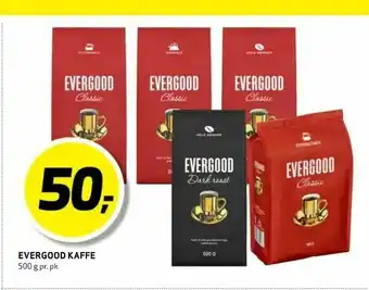 Bunnpris Evergood kaffe tilbud