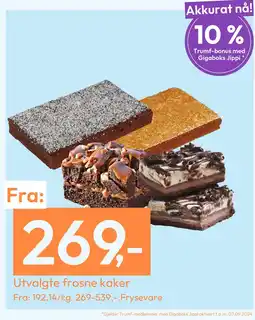 Utvalgte frosne kaker