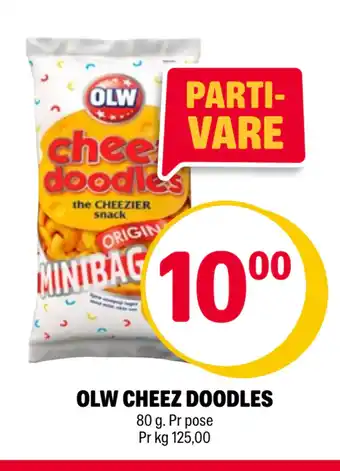 Coop Extra OLW CHEEZ DOODLES tilbud