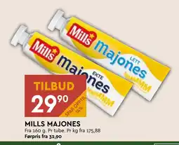 Coop Mega MILLS MAJONES tilbud