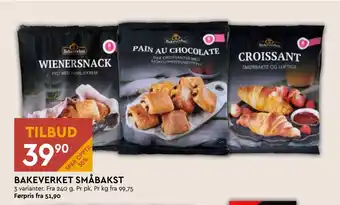 Coop Mega BAKEVERKET SMÅBAKST tilbud