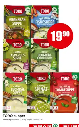 Spar TORO supper tilbud