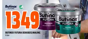 Obs Bygg BUTINOX FUTURA DEKKBEIS/MALING tilbud