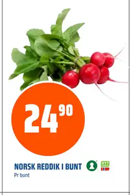 Coop Obs NORSK REDDIK I BUNT tilbud