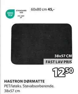JYSK HAGTRON DØRMATTE tilbud