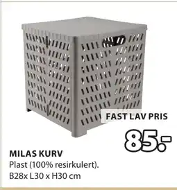 JYSK MILAS KURV tilbud