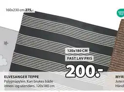 JYSK ELVESANGER TEPPE tilbud