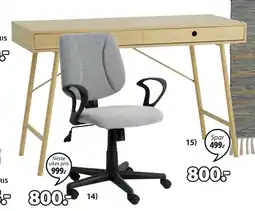 JYSK LINDVED SKRIVEBORD tilbud