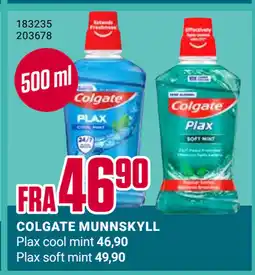 Europris COLGATE MUNNSKYLL tilbud