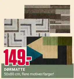 Europris DØRMATTE tilbud