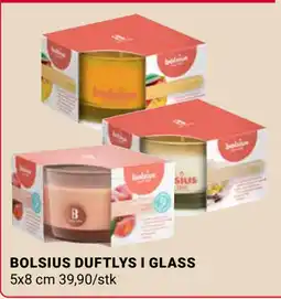 Europris BOLSIUS DUFTLYS I GLASS tilbud