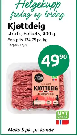 Joker Kjøttdeig tilbud