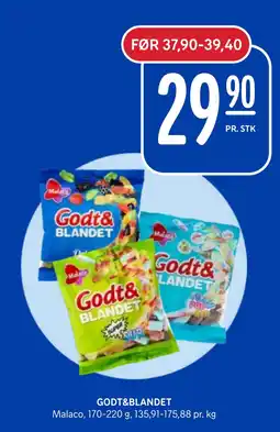 Rema 1000 GODT&BLANDET tilbud