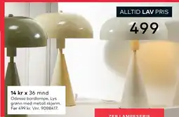 Skeidar Odessa bordlampe tilbud