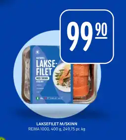 Rema 1000 LAKSEFILET M/SKINN tilbud