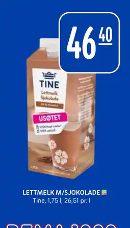 Rema 1000 LETTMELK M/SJOKOLADE tilbud