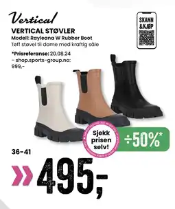 Sport Outlet VERTICAL STØVLER tilbud
