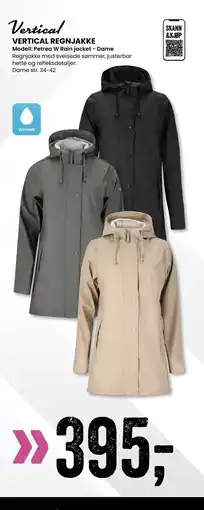 Sport Outlet VERTICAL REGNJAKKE tilbud