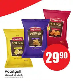 Spar MAARUD Potetgull tilbud