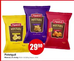Spar Potetgull tilbud