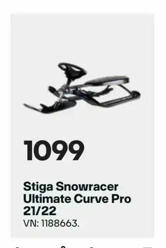 XXL Sport Stiga Snowracer Ultimate Curve Pro 21/22 tilbud