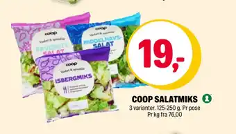 Coop Extra COOP SALATMIKS tilbud