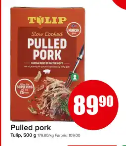 Spar Pulled pork tilbud
