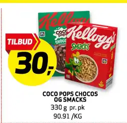 Bunnpris COCO POPS CHOCOS OG SMACKS tilbud
