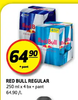 Bunnpris RED BULL REGULAR tilbud