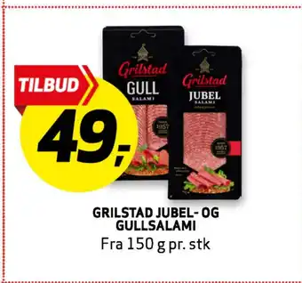 Bunnpris GRILSTAD JUBEL-OG GULLSALAMI tilbud