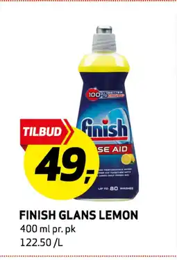 Bunnpris FINISH GLANS LEMON tilbud
