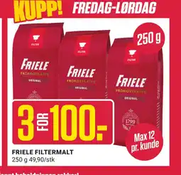 Europris FRIELE FILTERMALT tilbud