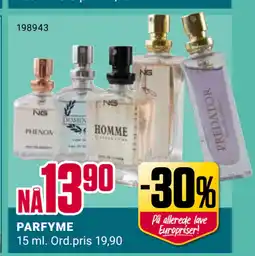 Europris PARFYME tilbud