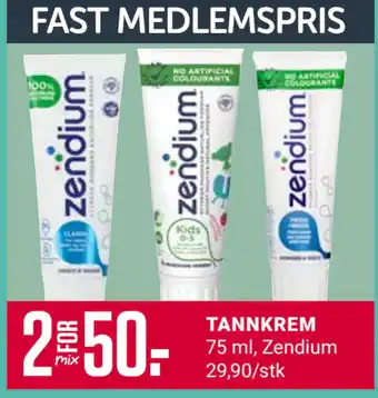 Europris TANNKREM tilbud